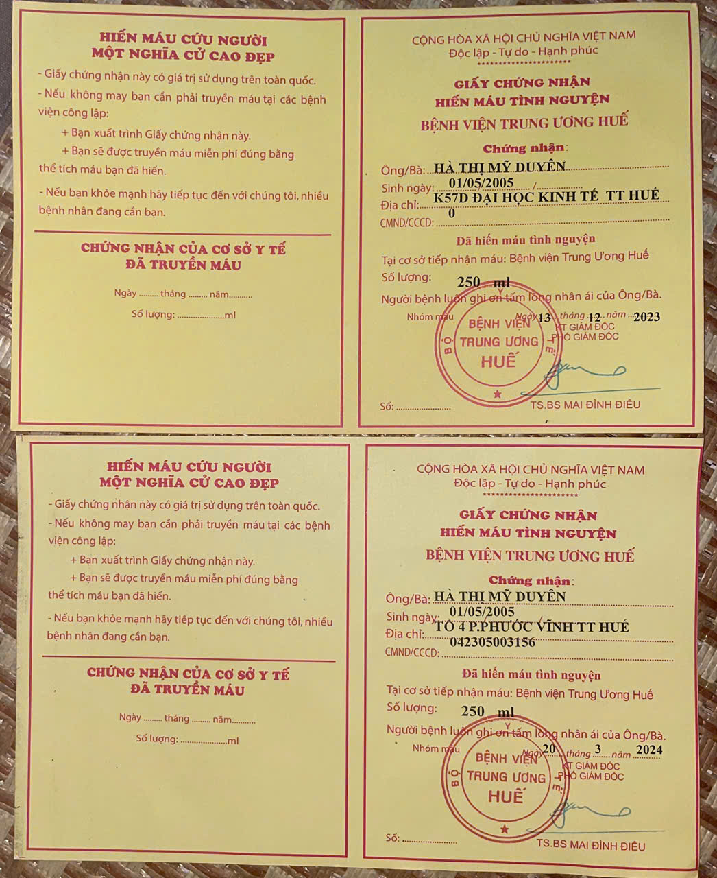 Hiến máu nhân đạo – Khi tớ học cách trao đi điều quý giá nhất